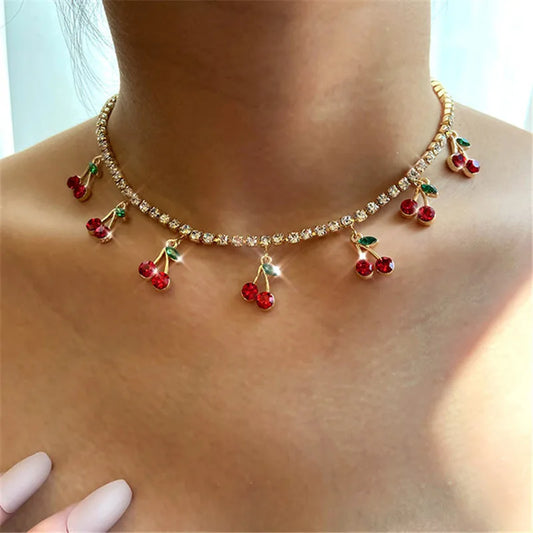 Cherry Charm Necklace