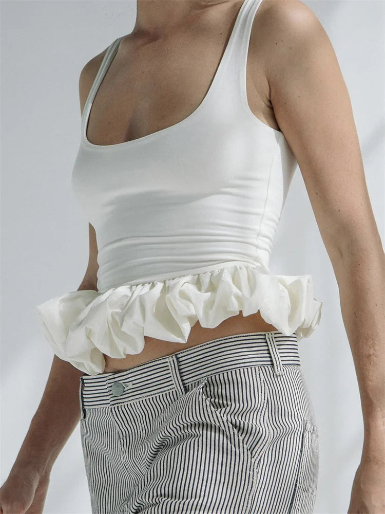 Bay Ruffled Tank