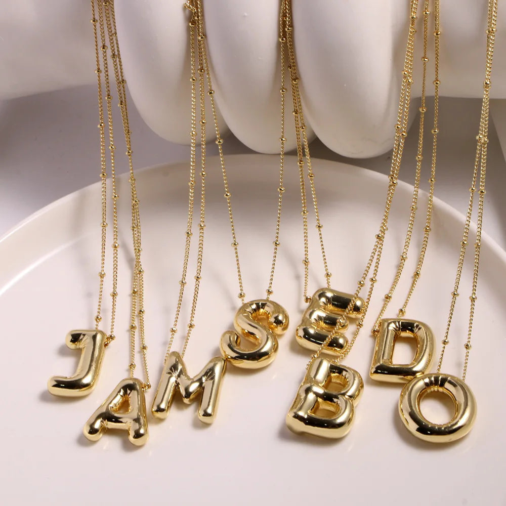 Sly Bubble Letter Pendant