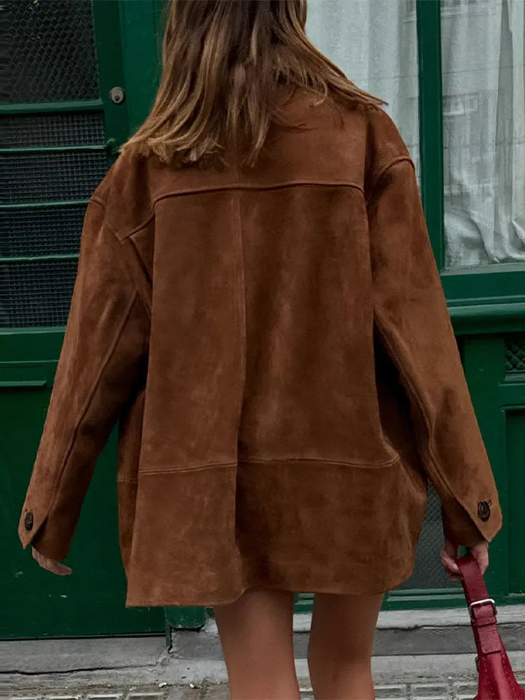 Retro Suede Jacket