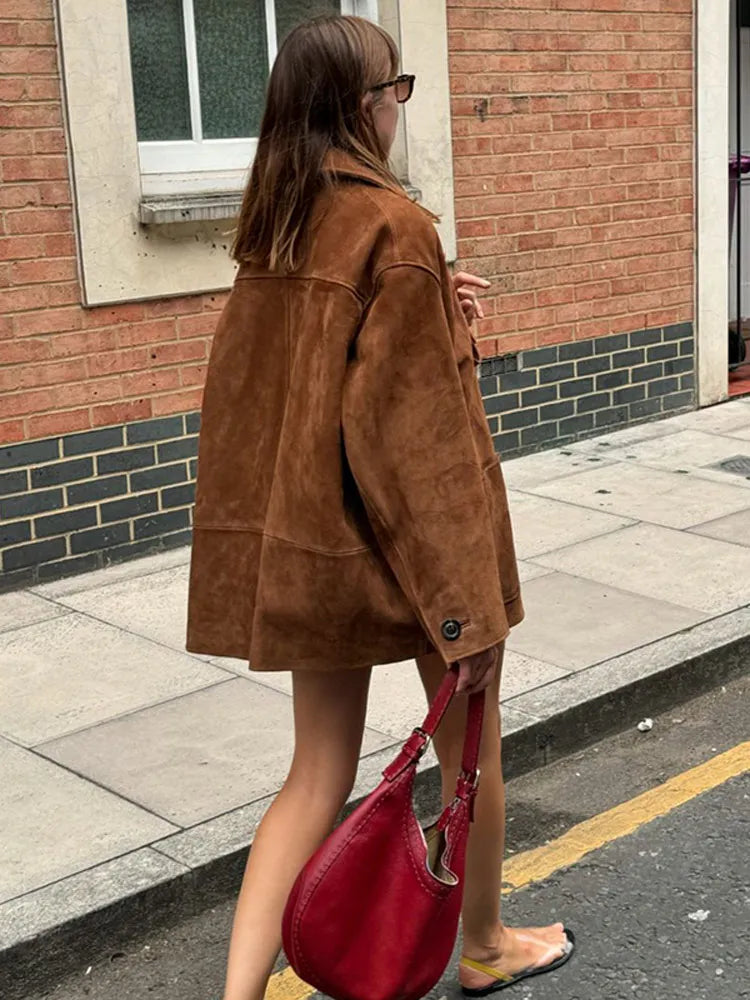 Retro Suede Jacket